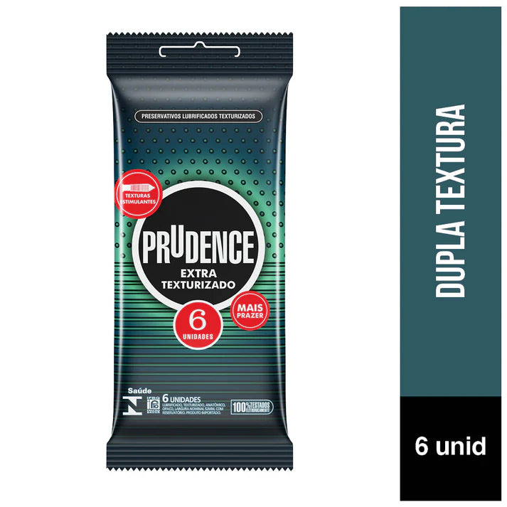 Preservativo Extra Texturizado Prudence - 005333