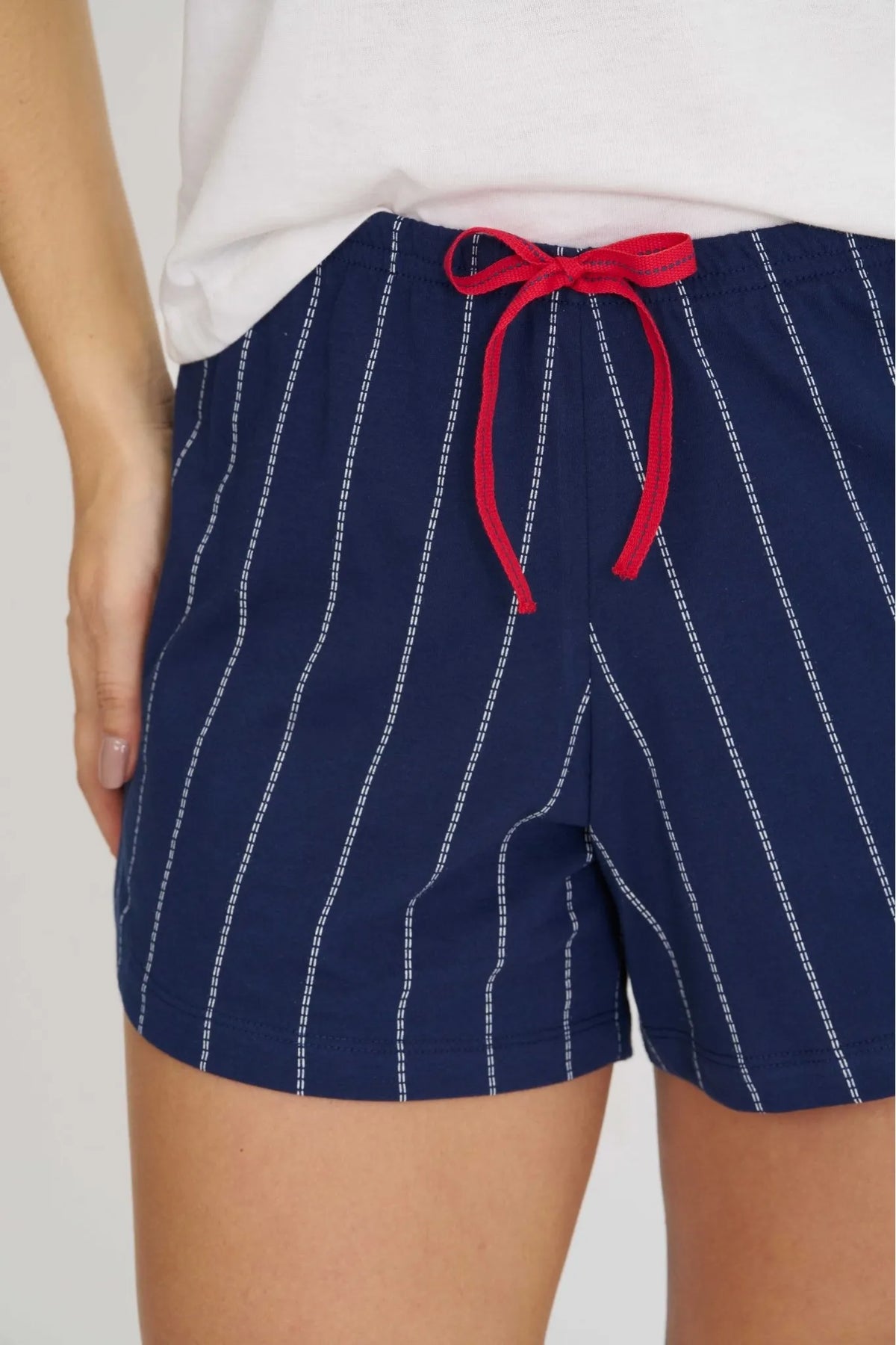 Pijama Manga Curto Feminino - 132287