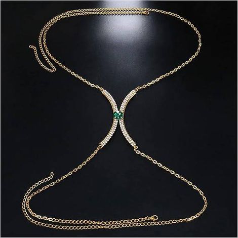 Bodychain com Strass - YSBN129
