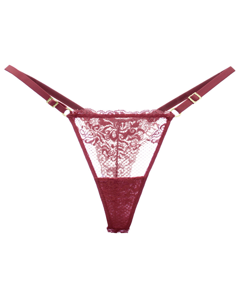 Calcinha Fio Dental de Renda - 22315