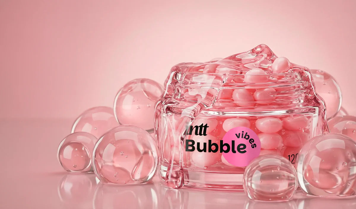 Bubble Vibes 3 em 1: Gel com Esferas - IN0787