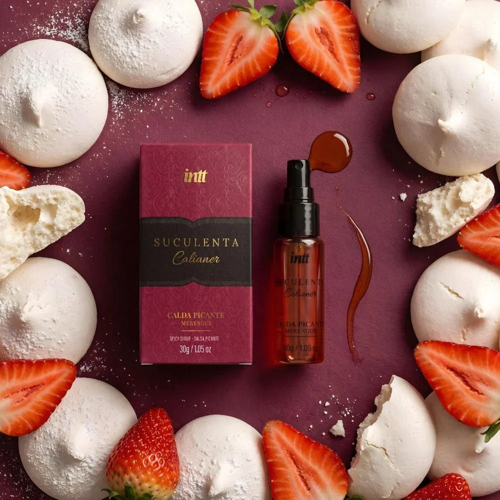 Calda Sensorial Suculenta Efeito Quente Sabor Merengue 30g – IN0773