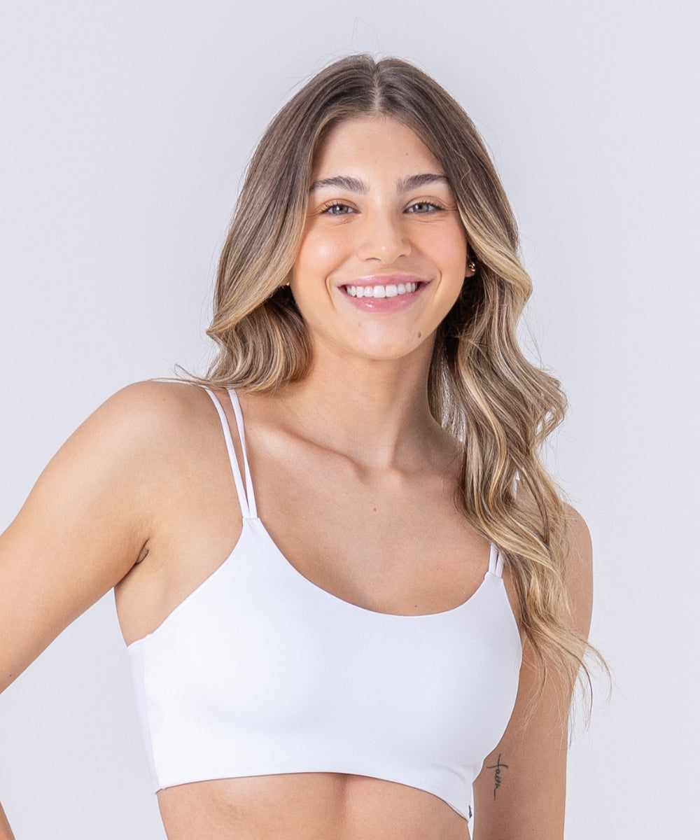 Sutiã Top com Tecido Acetinado - 82475