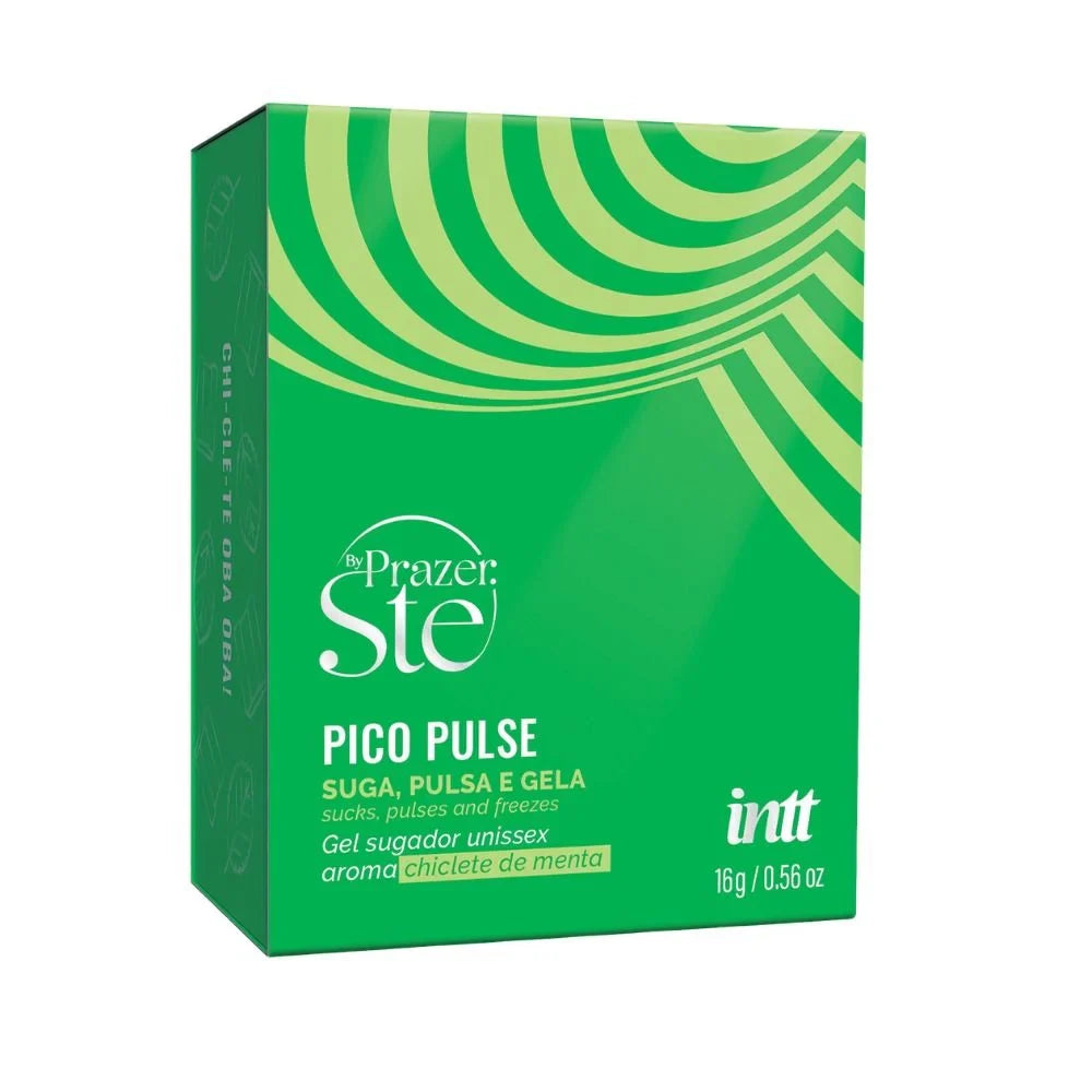 Pico Pulse Chiclete de Menta: Efeito Sucção e Pulsação - IN0795