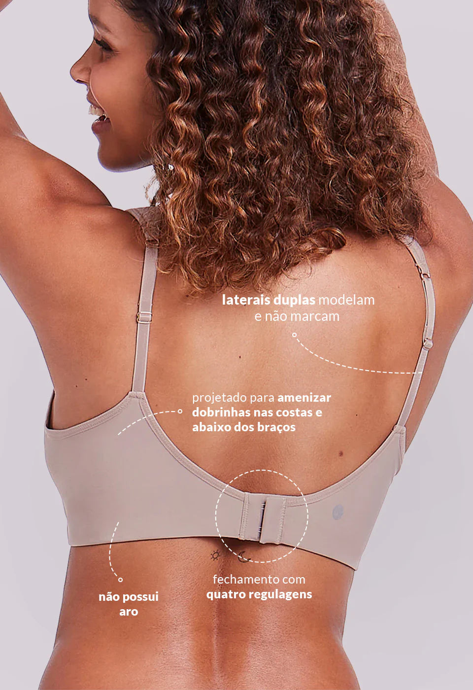 Sutiã Sustentação Sem Aro - 80405