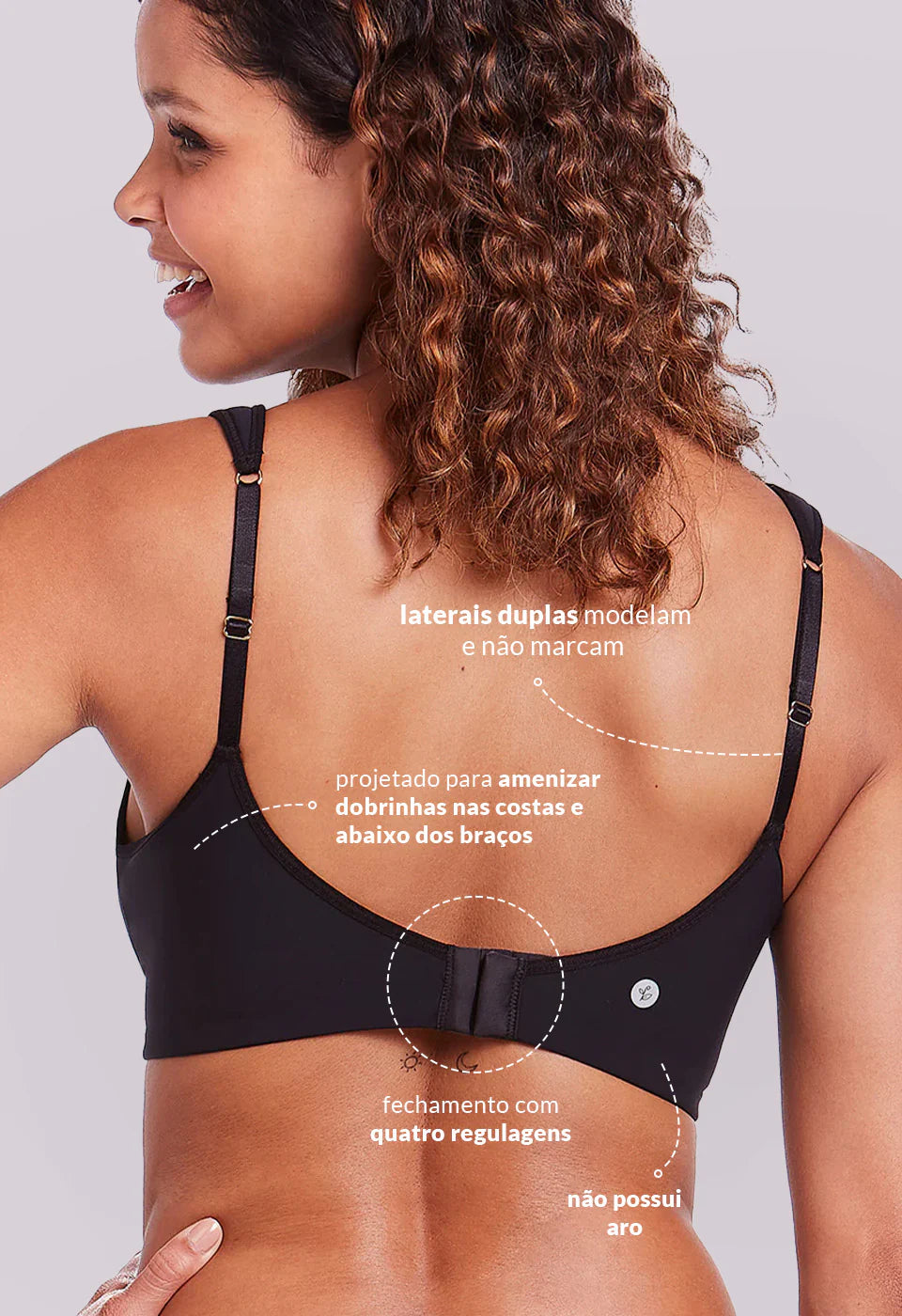 Sutiã Sustentação Sem Aro - 80405