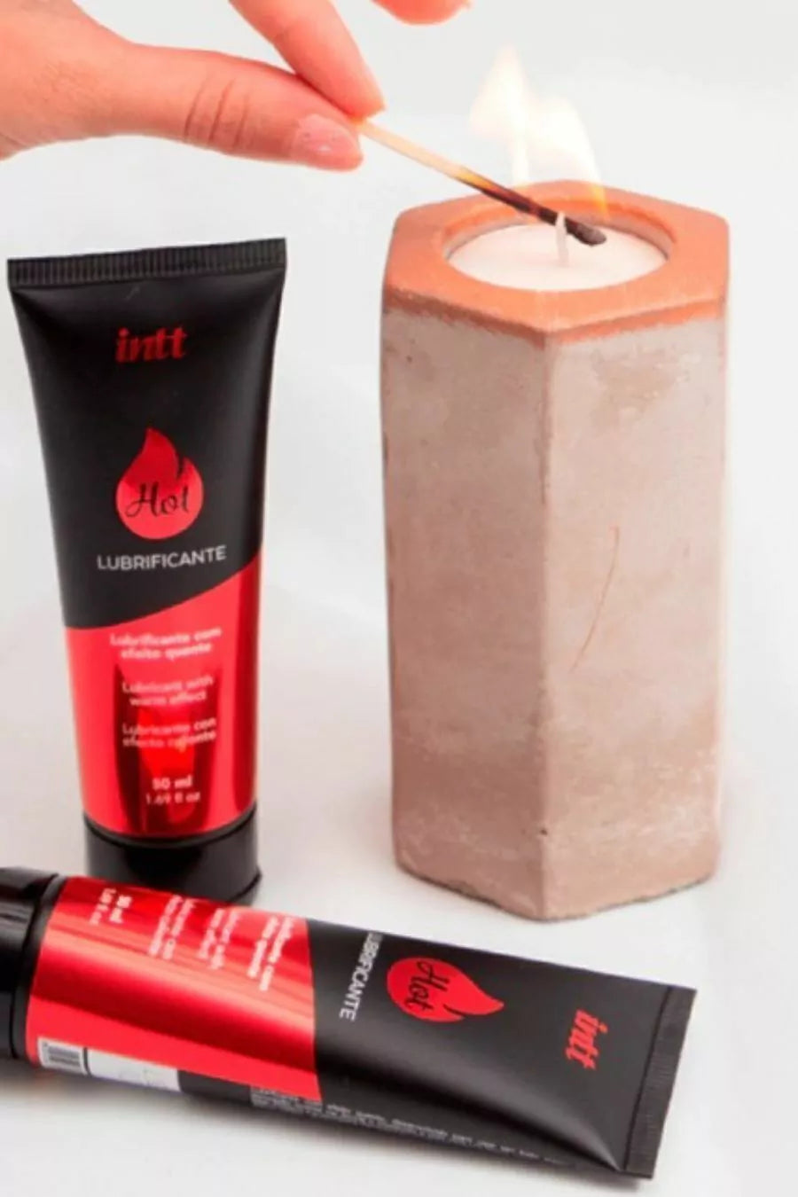 Lubrificante hot Morango - IN0210