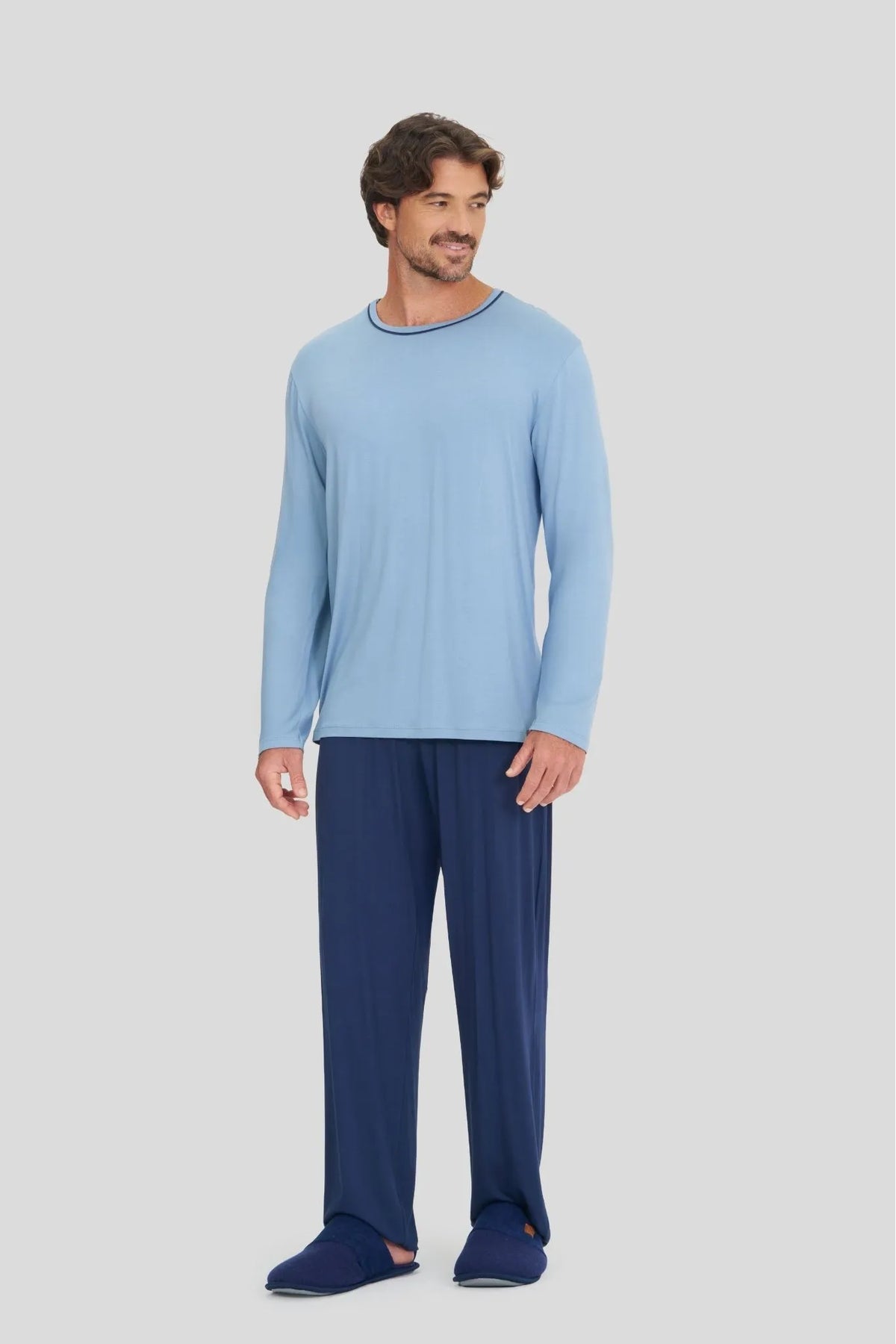 Pijama Masc. Azul - 141622