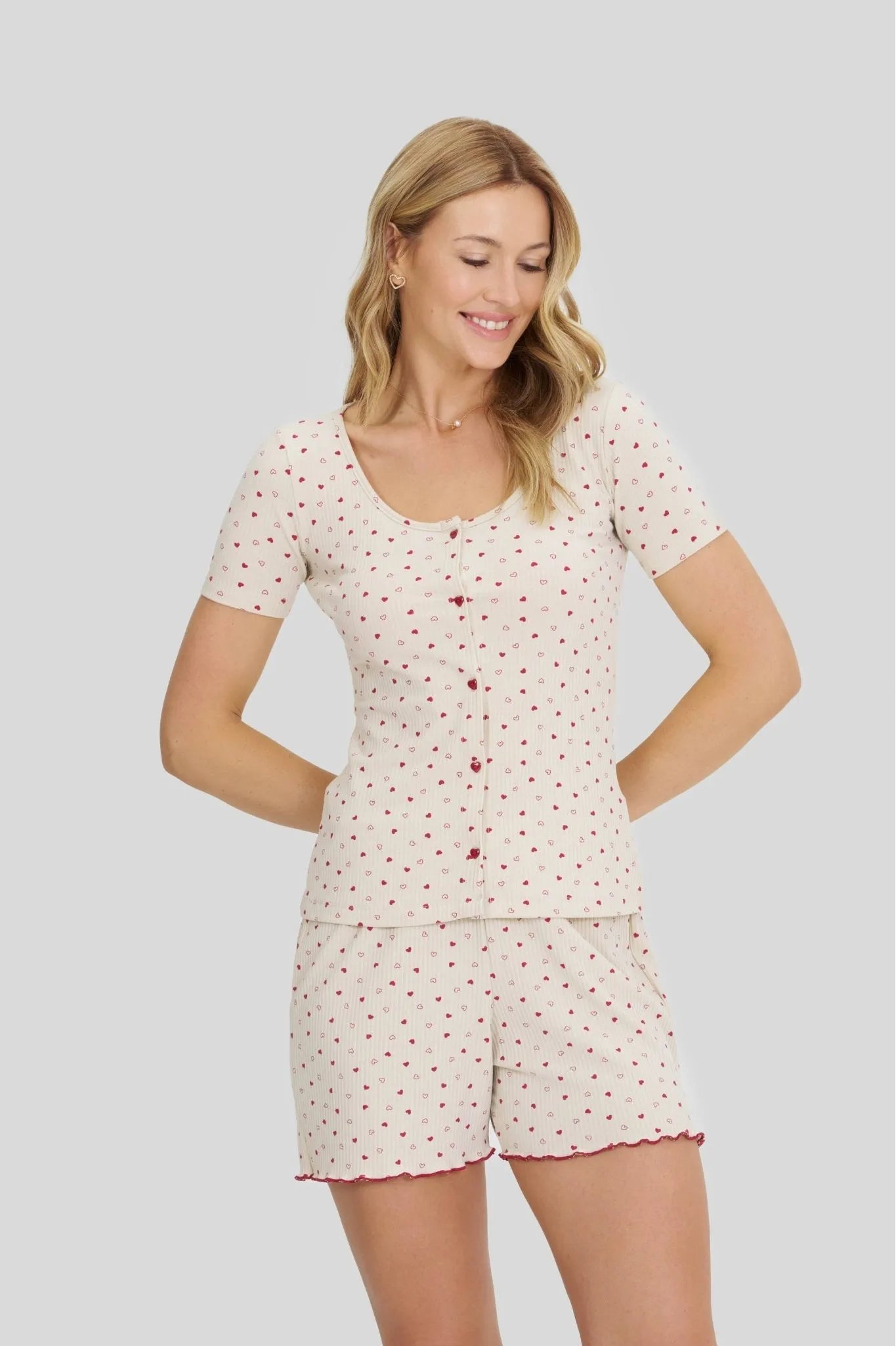 Short Doll Feminino Com Abertura Frontal - 132268