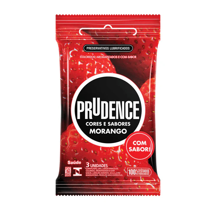 Preservativo Morango Prudence - 005015