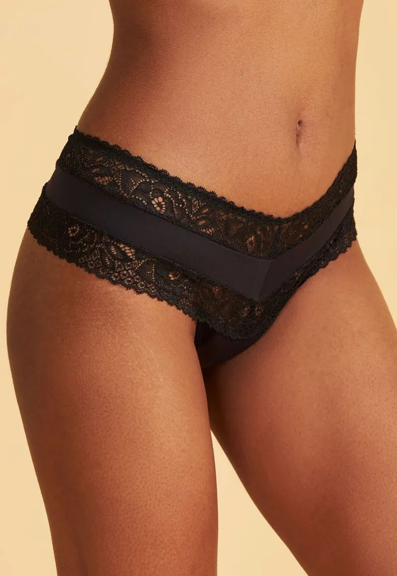 Calcinha Fio Duplo de Renda - 13785