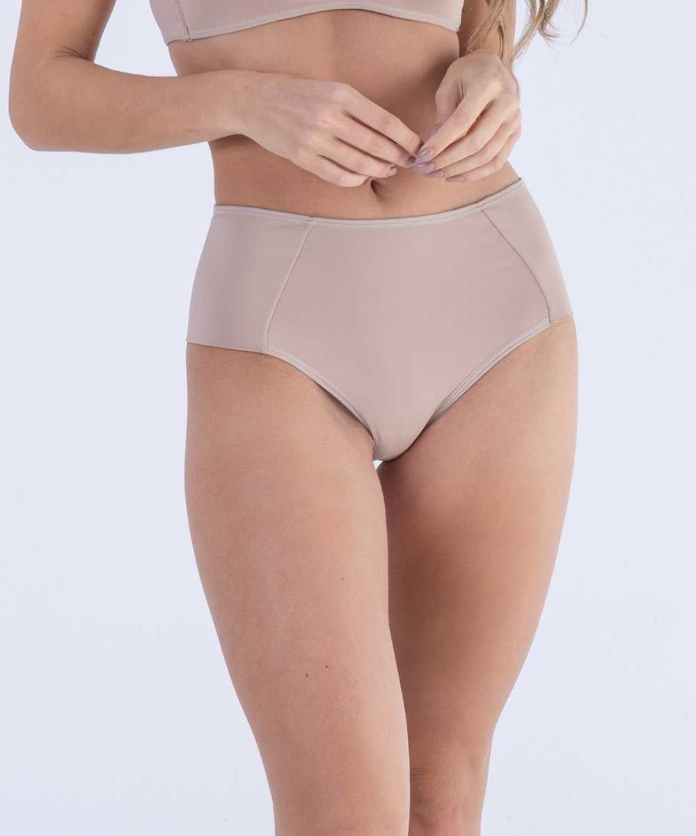 Calcinha Alta com Laterais Largas e Reforço na Barriga - 22198