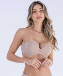 Sutiã Tomara que Caia com Enchimento e Elástico de Silicone - 8890