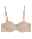 Sutiã tomara que caia com bojo e alças removíveis, modelo copas - 81906