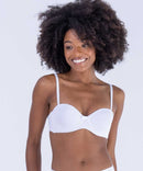 Sutiã tomara que caia com bojo e alças removíveis, modelo copas - 81906