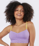 Top Franzido Frontal com Alças Contrastantes - 82404