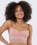 Top Franzido Frontal com Alças Contrastantes - 82404