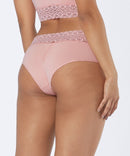 Calcinha em Microfibra com Cintura em Renda - 22404