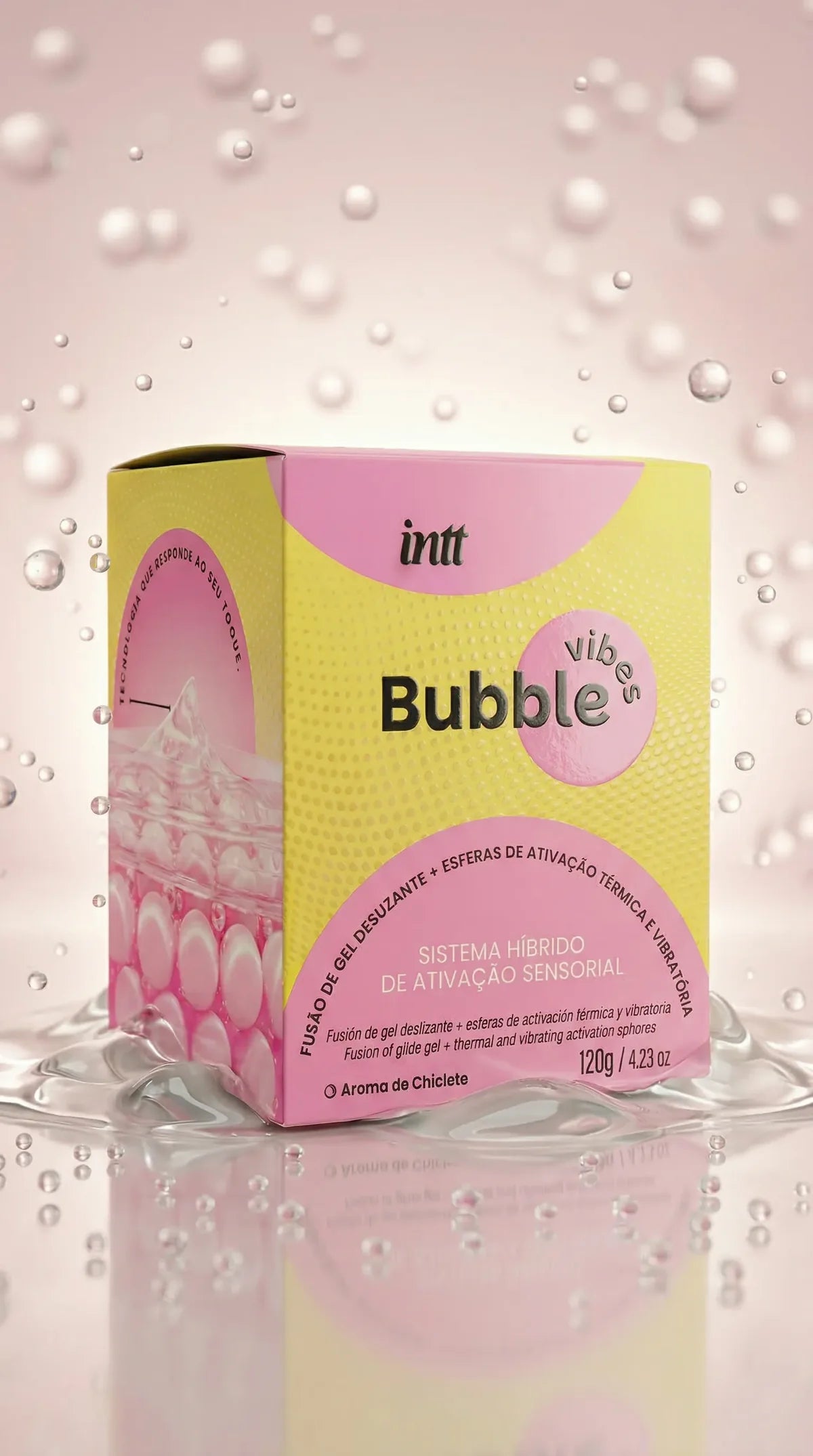 Bubble Vibes 3 em 1: Gel com Esferas - IN0787
