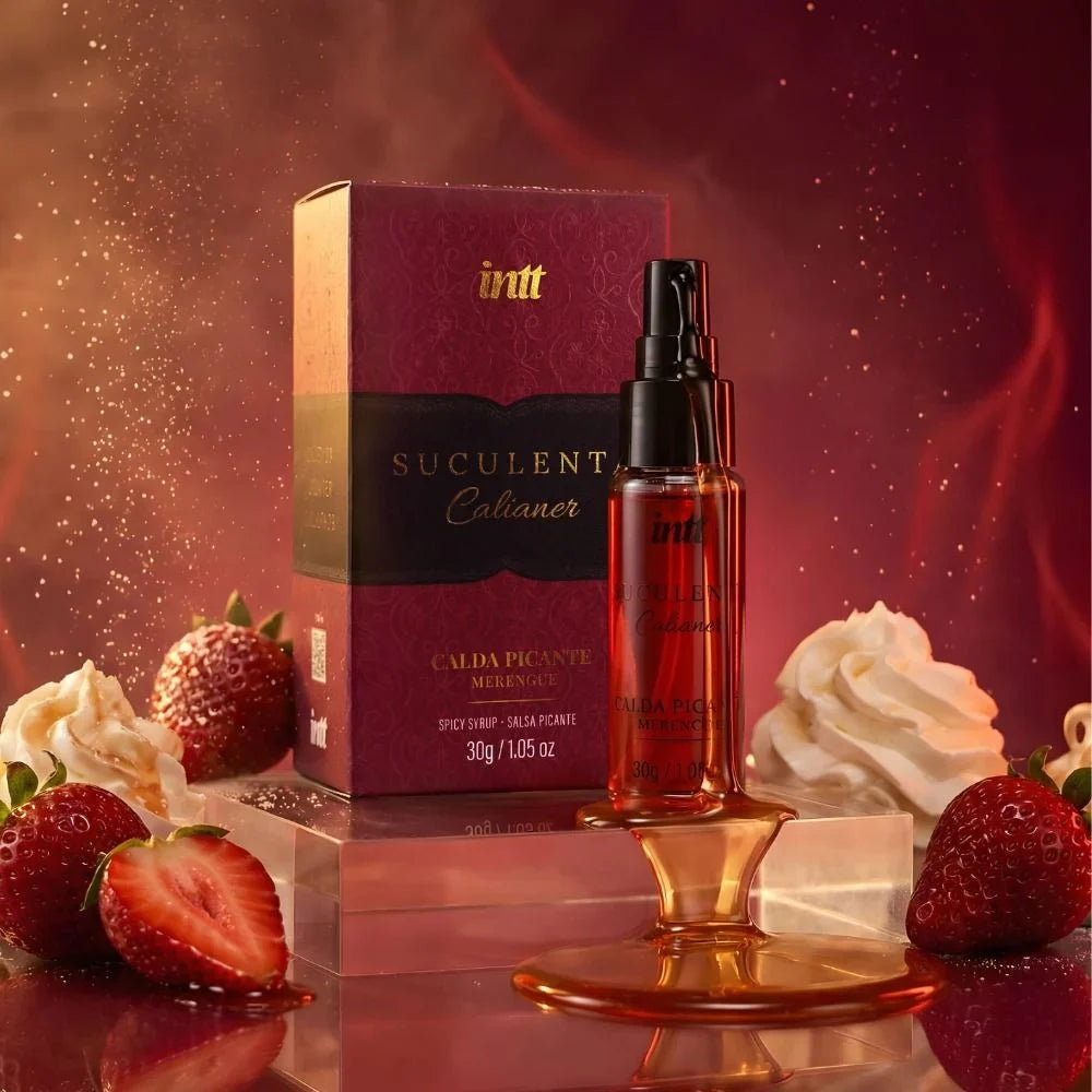 Calda Sensorial Suculenta Efeito Quente Sabor Merengue 30g – IN0773