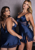 Camisola Sensual Com Detalhes em Rendas - 4037