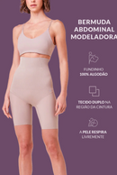 Bermuda Modeladora Abdominal Invisivel Com Barbatana - 80432