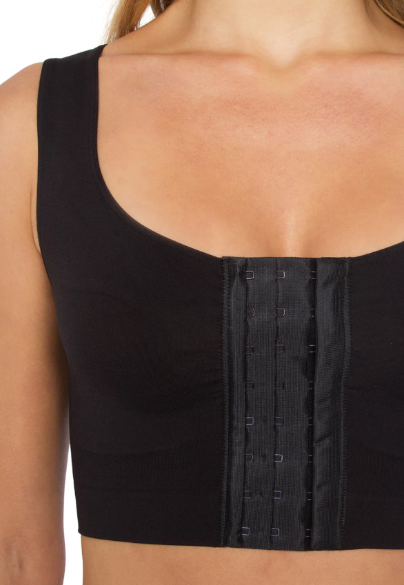 Sutiã Modelador Sustentação Regata Sem Bojo Abertura Frontal - 50142