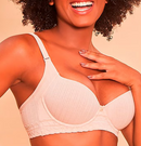 Sutiã de Algodão com Bojo Soft