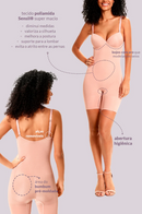 Body Macaquinho Leve Compressão Com Bojo - 60431