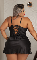 Camisola Sexy Com Detalhe de Fita De Cetim - 4026