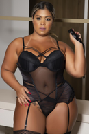 Espartilho Sexy Vermelho - 2102