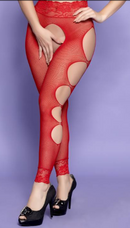 Meia Calça Com Detalhe Na Lateral  - Y2122