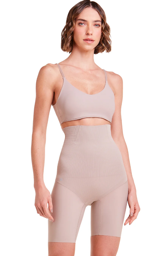 Bermuda Modeladora Abdominal Invisivel Com Barbatana - 80432