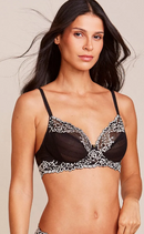 Sutiã Hope Meia-taça Sem Bojo Em Renda Na Sua Medida - LE2282B
