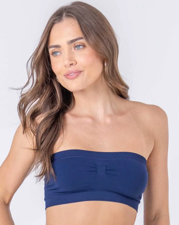 Bustier sem Costura com Bojo Removível  - 96014