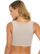 Sutiã Modelador Sustentação Regata Sem Bojo Abertura Frontal - 50142