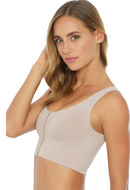 Sutiã Modelador Sustentação Regata Sem Bojo Abertura Frontal - 50142