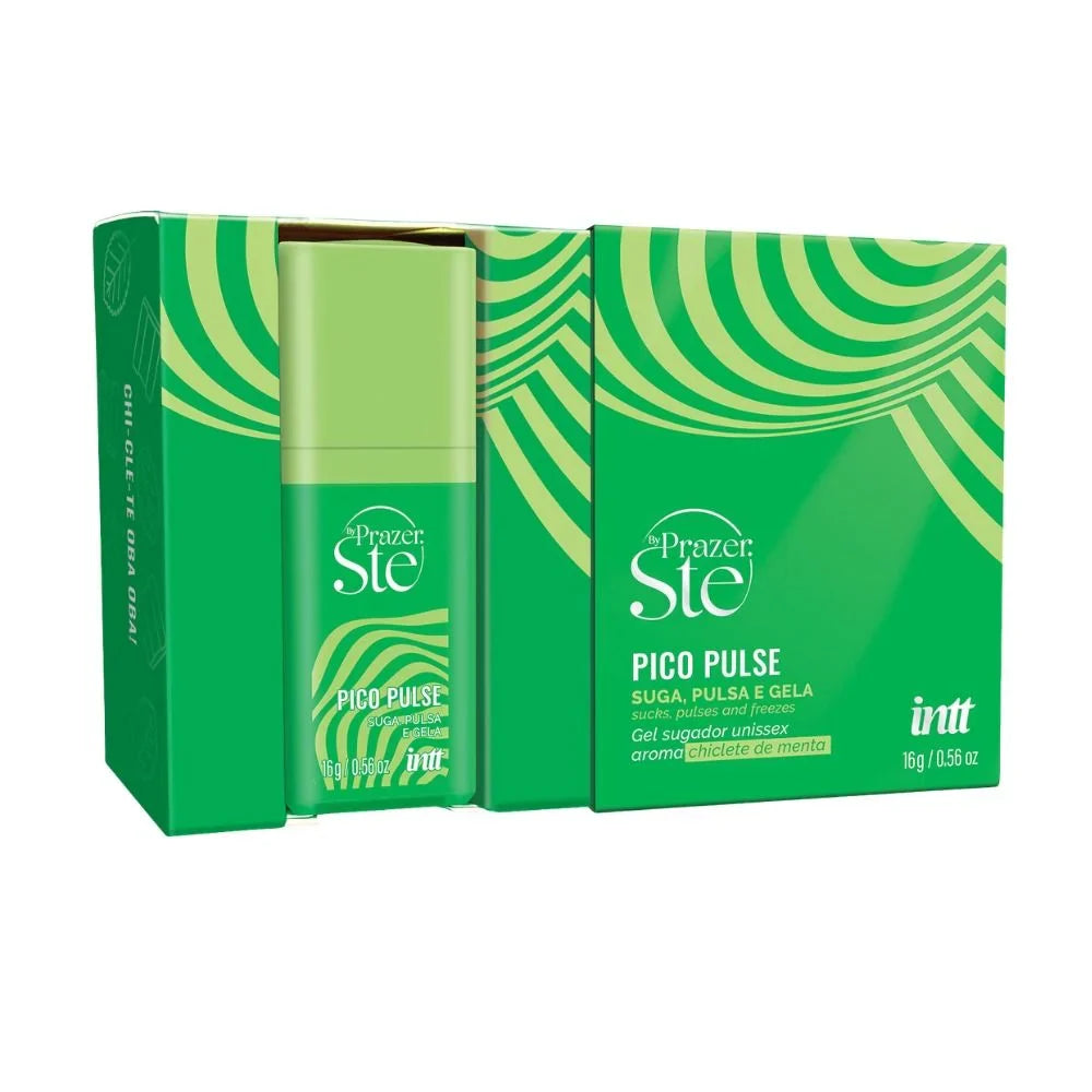Pico Pulse Chiclete de Menta: Efeito Sucção e Pulsação - IN0795
