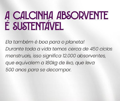 Calcinha Absorvente