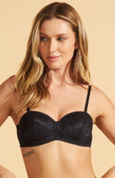 Sutiã Recco Com Alças Removíveis De Renda Com Bojo - 17542