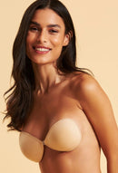 Sutiã Recco de Silicone com Tecido - 08557