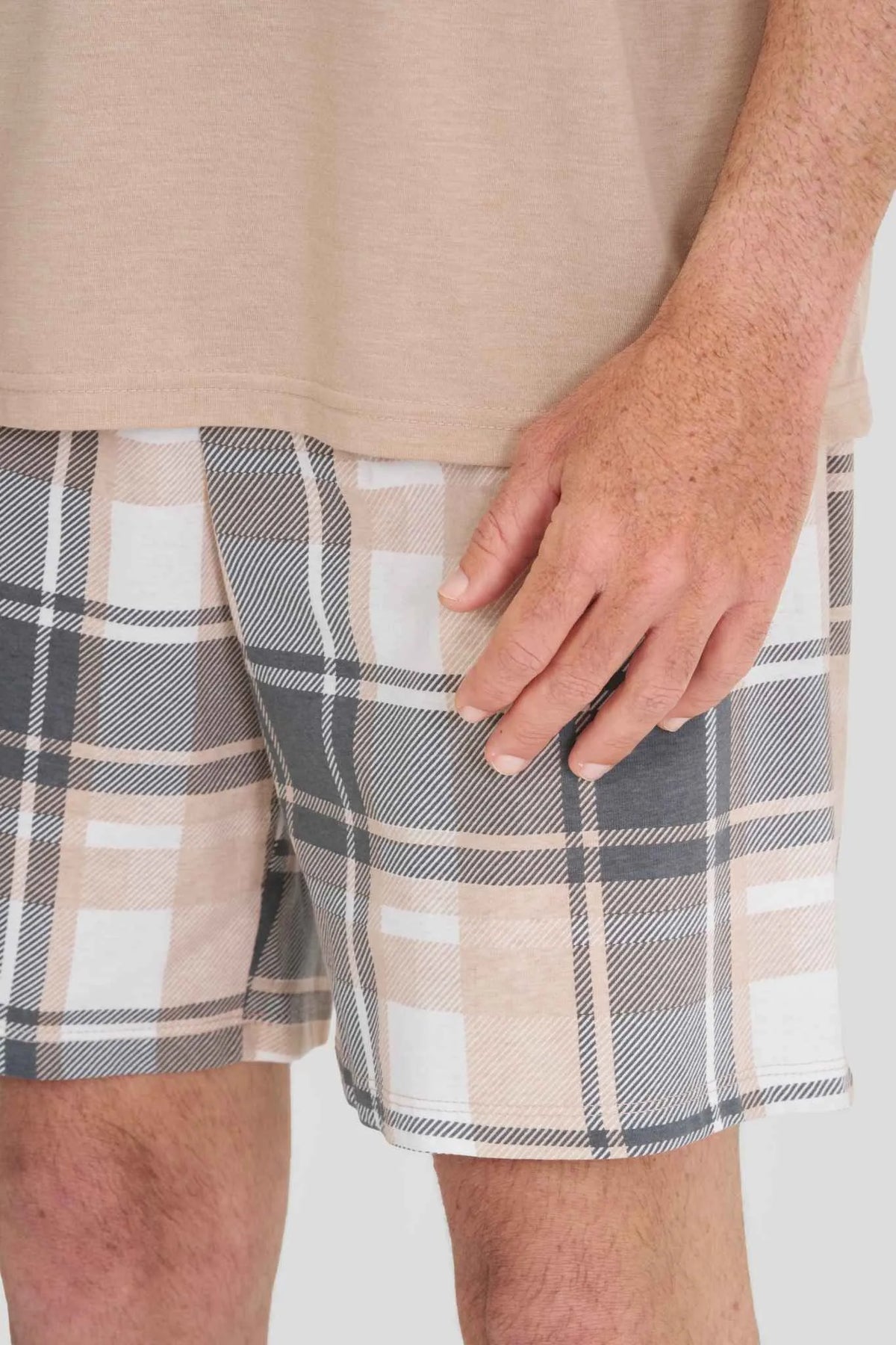 Pijama Masc. Bege - 132227