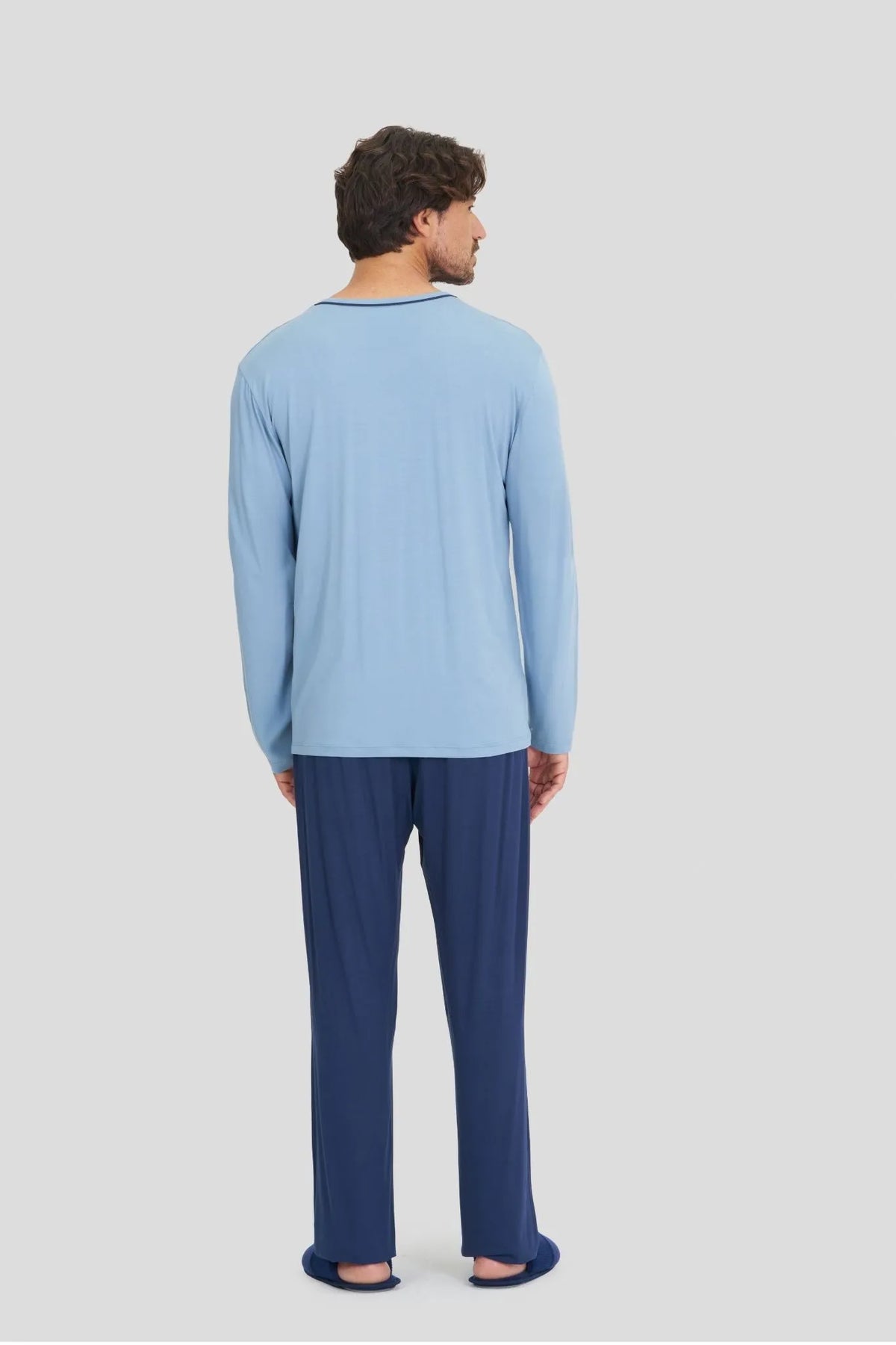 Pijama Masc. Azul - 141622