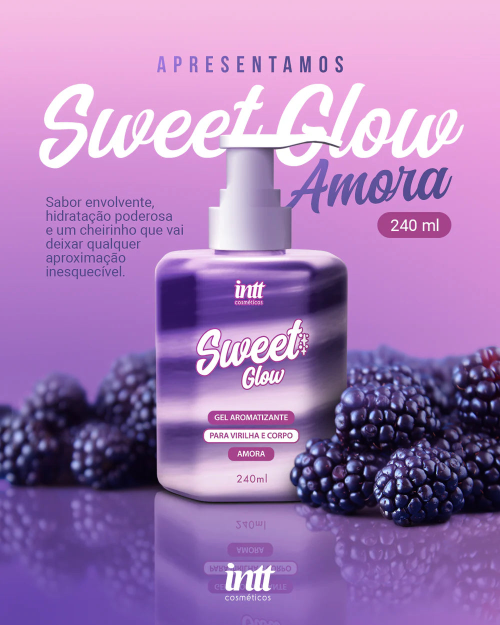 Sweet Glow Amora - Hidratante para Virilha e Corpo